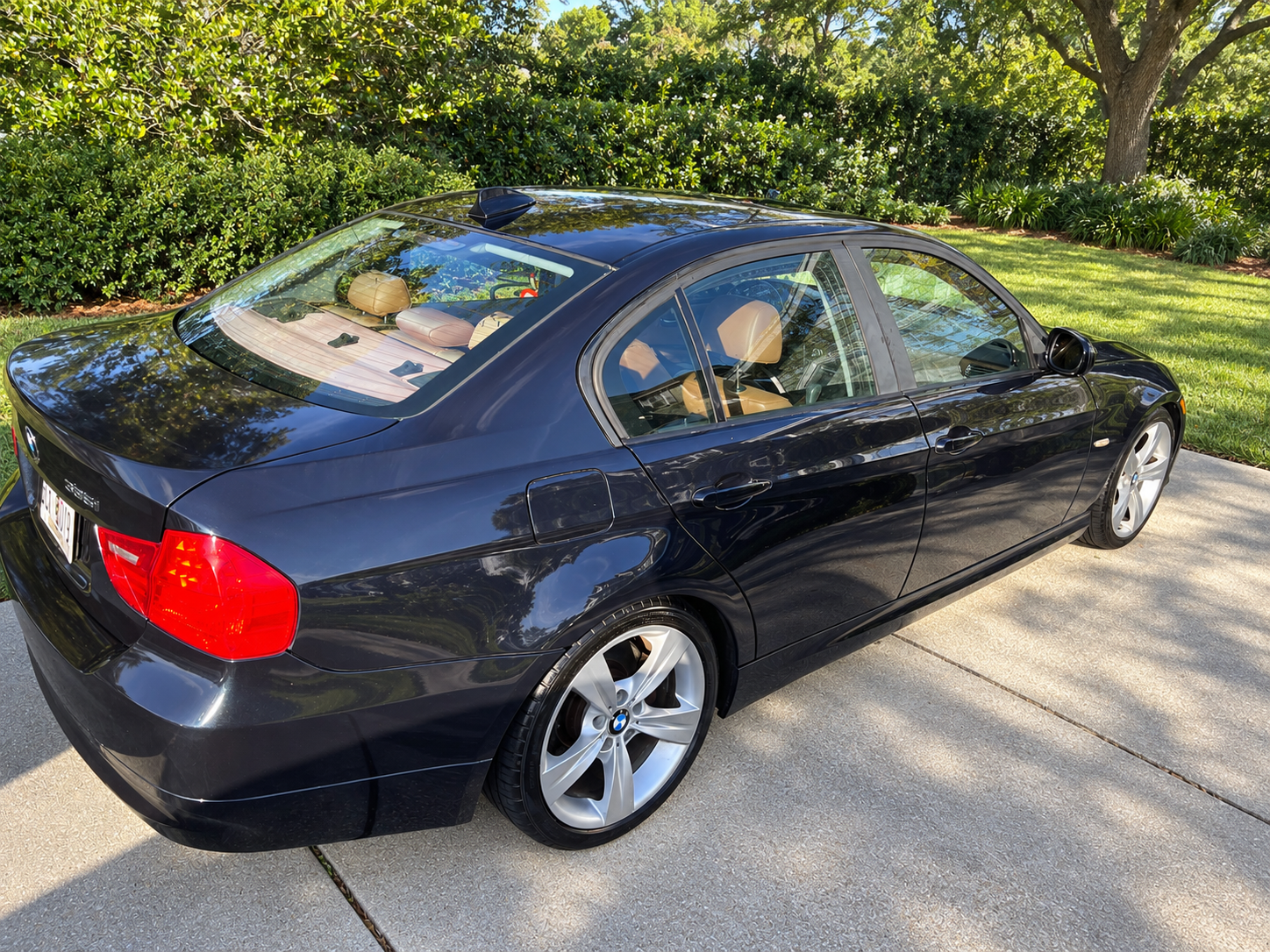 Rear three-quarter view